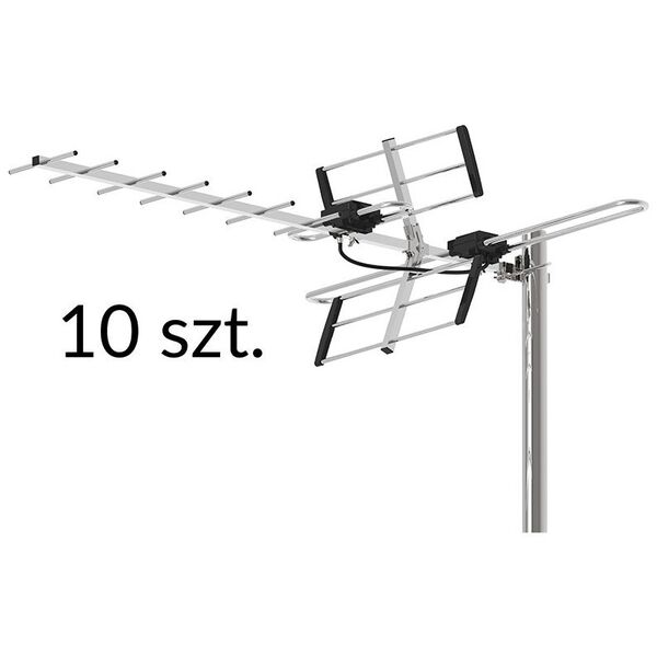 Antena RTV Blow 21-054# Antena  dvb-t atd31s vhf/uhf mux8 pasywna 10-pak