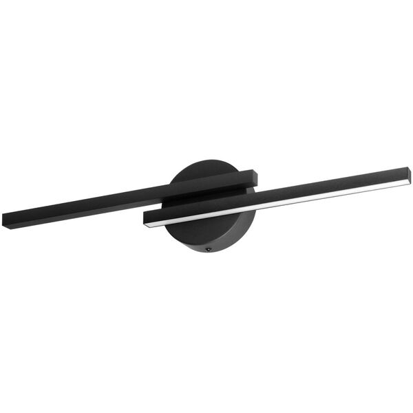 Orno TEKANO LED 14W, lampa nad lustro, 1540lm, 4000K, IP44, dł. 55 cm, aluminium, czarna