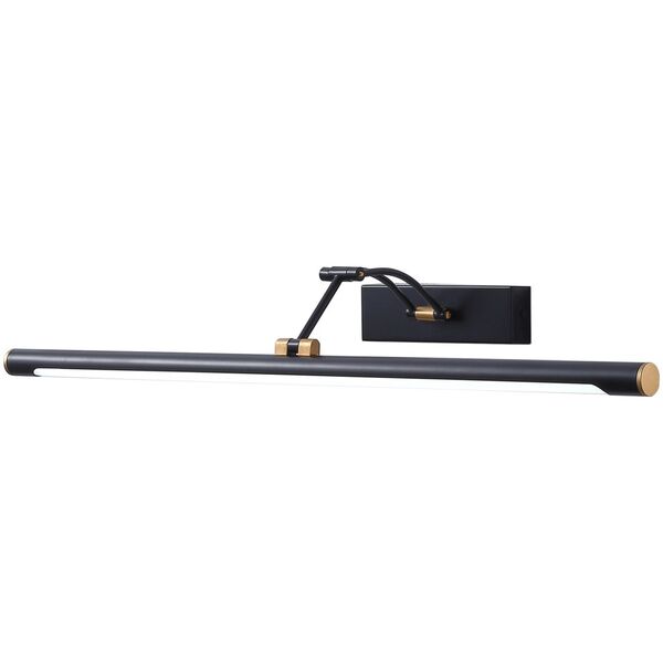 Orno RICO LED 7W, lampa nad lustro, 770lm, 4000K, IP44, dł. 40 cm, czarna