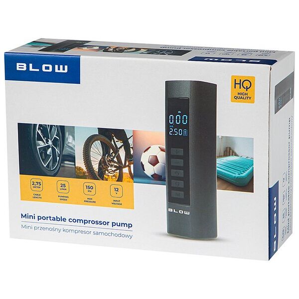 Kompresor samochodowy Blow 44-281# Kompresor samochodowy pompka blow