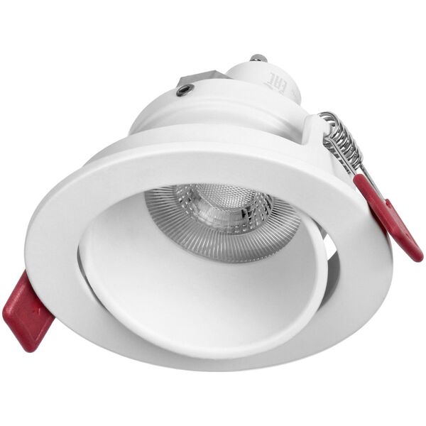 Orno FONDI RC ramka dekoracyjna oprawy punktowej, MR16/GU10 max. 50W, okrągła, stała, aluminiowa, biała