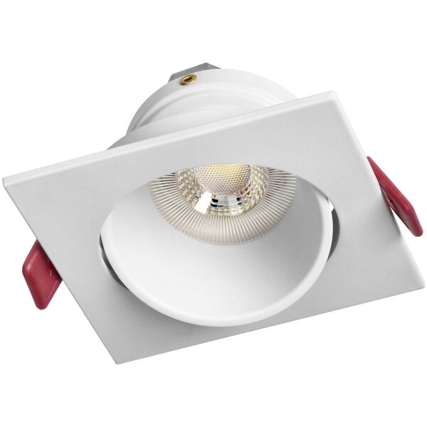 Orno FONDI SC ramka dekoracyjna oprawy punktowej, MR16/GU10 max. 50W, kwadrat, stała, aluminiowa, biała