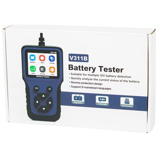 Blow 58-670# Tester akumulatorów 12v v311b
