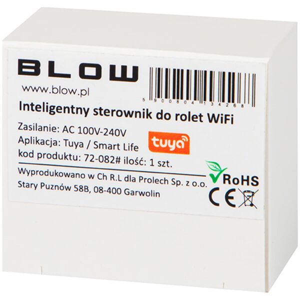Blow 72-082# Inteligentny sterownik do rolet wifi tuya