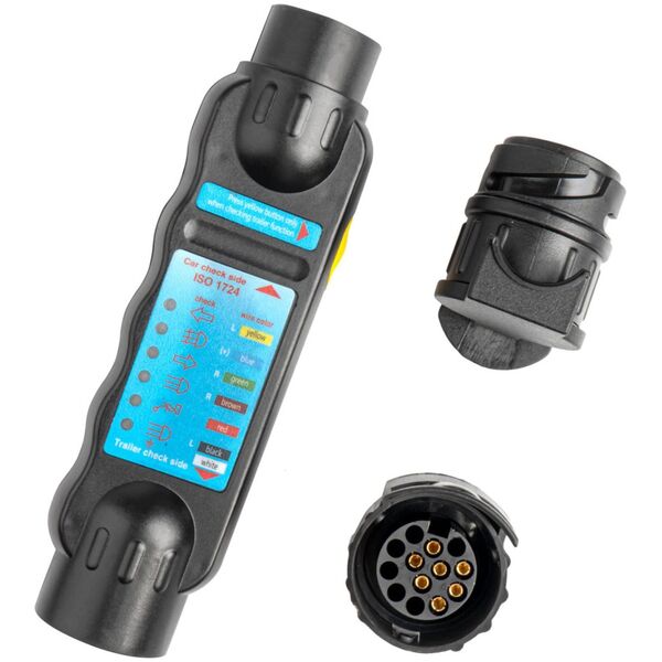 AMiO Tester gniazda wtyczki przyczepy haka 7/13pin amio-03225