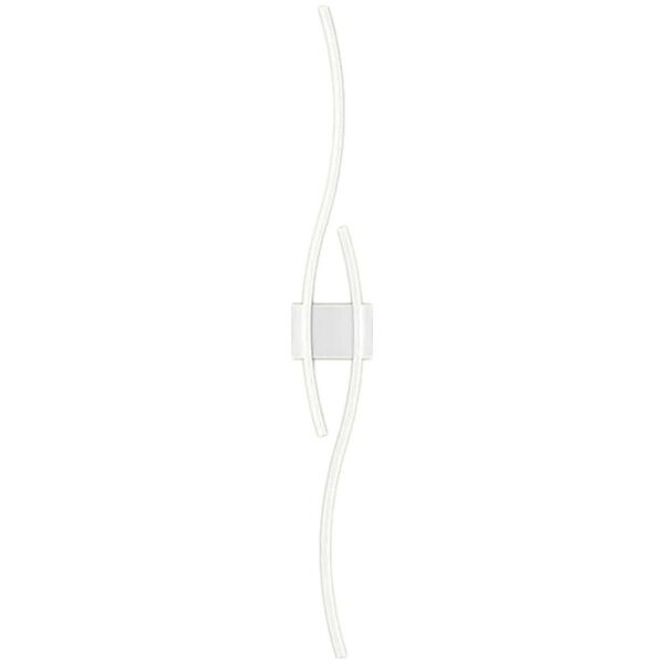 Kinkiet ATL ZD150B Lampa scienna kinkiet biały 60cm   ciepły biały