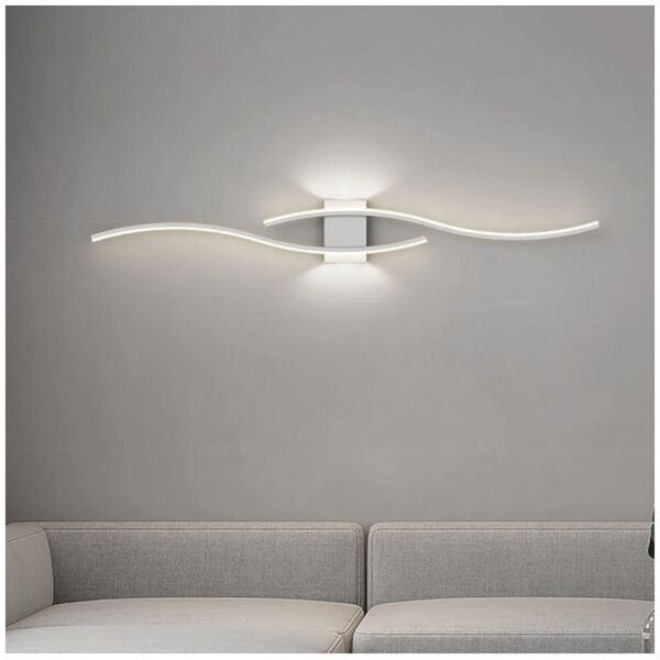 Kinkiet ATL ZD150 Lampa scienna kinkiet biały 60cm    zimny biały