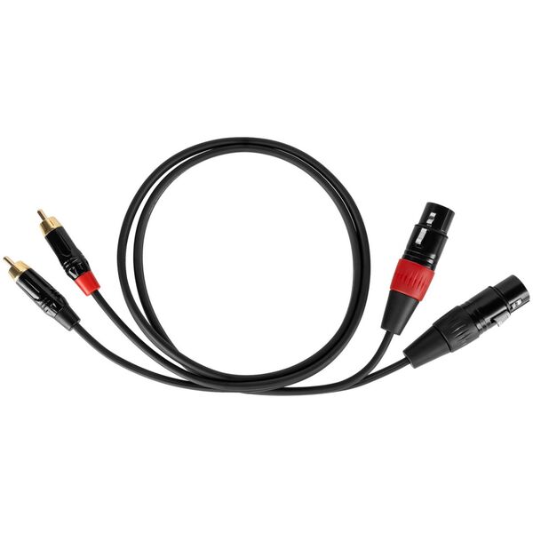 Kabel Cabletech Kabel połączeniowy Cabletech  XLR - 2RCA  1m
