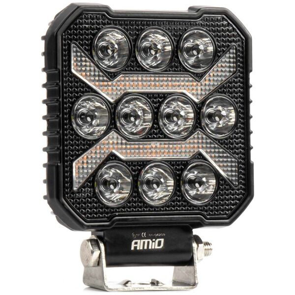 AMiO Lampa robocza szperacz led awl68 54w 6500k 10000lm 12v 24v amio-04209