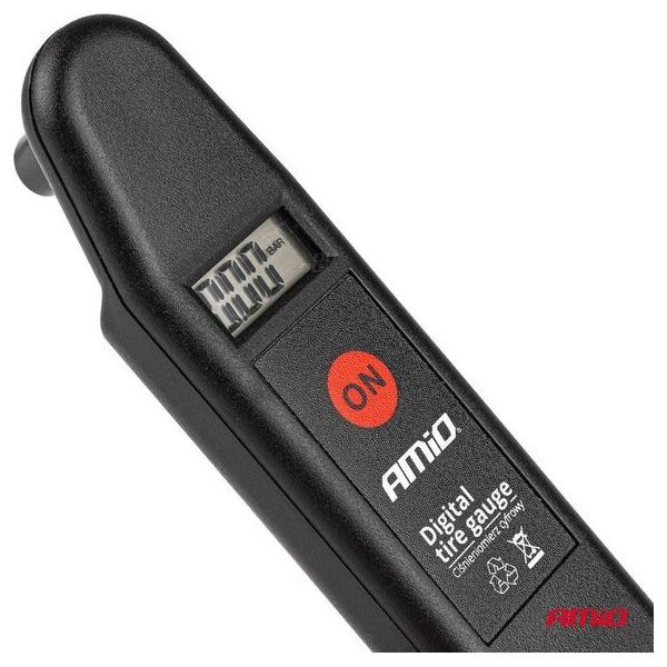 Ciśnieniomierz AMiO Ciśnieniomierz cyfrowy 10 bar 3-150 PSI AMIO-02940