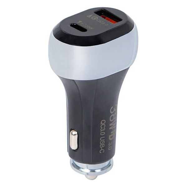 Ładowarka Blow 75-777# Ładowarka samochodowa gn.usb+usb-c 38w g38a