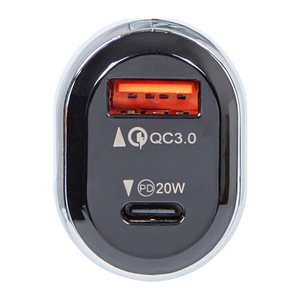 Ładowarka Blow 75-777# Ładowarka samochodowa gn.usb+usb-c 38w g38a