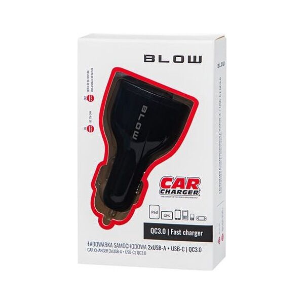 Ładowarka Blow 75-780# Ładowarka samochodowa gn.usbx2 g31a