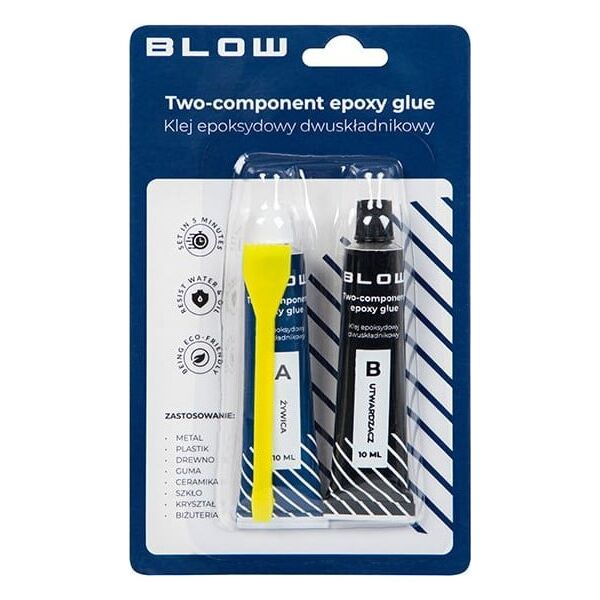 Pistolet do kleju Blow 91-484# Klej dwuskładnikowy epoksydowy 2x10ml blow