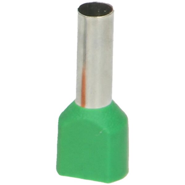 Orno Tulejka izolowana podwójna, przekrój maksymalny 6mm?, długość  miedzianej tulejki 14mm, 100 sztuk.