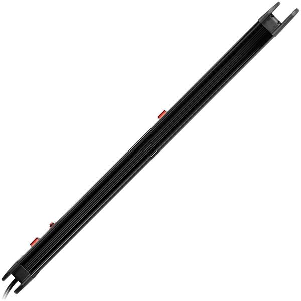 Orno Listwa zasilająca, 10 gniazd 2P+Z, kabel 3x1,5mm2, długość 1,5m,  2xWyłącznik podświetlany dwutorowy, Wyłącznik termiczny. 16A/230 VAC, Czarna