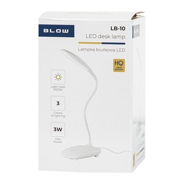 Lampka biurkowa Blow 44-151# Lampka biurkowa led lb-11 z klipsem