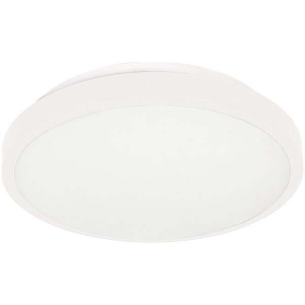 Lampa sufitowa Orno SELENE plafon 2xE27, max. 2x60W, czujnik mikrofalowy, IP54, biały