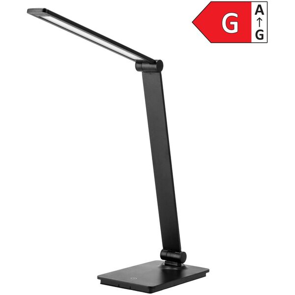Lampka biurkowa Orno HANA LED, lampka biurkowa, 5W, 240lm, 4000K, funkcja ściemniania, czarna