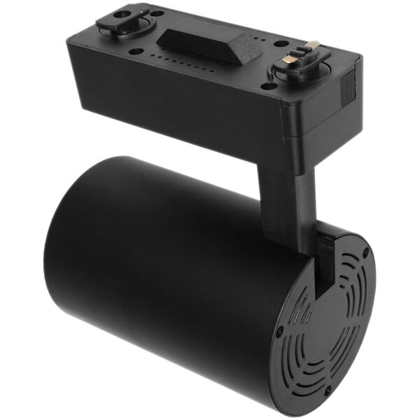 Nvox Lampa sklepowa led reflektor szynowy jednofazowy czarny 30w 2250 lm światło zimne 6000k