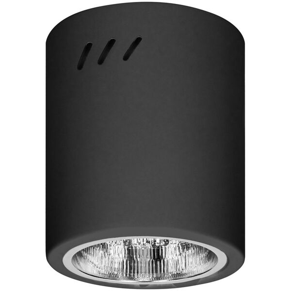 Lampa sufitowa Orno KORIN 10, oprawa typu downlight, 60W, E27, stal, czarna