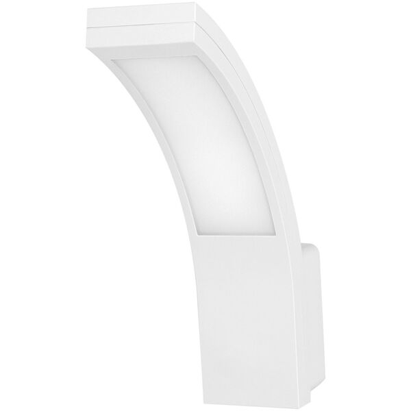 Kinkiet Orno PIRYT LED 10W, oprawa ogrodowa 800lm, IP54, 4000K, biała