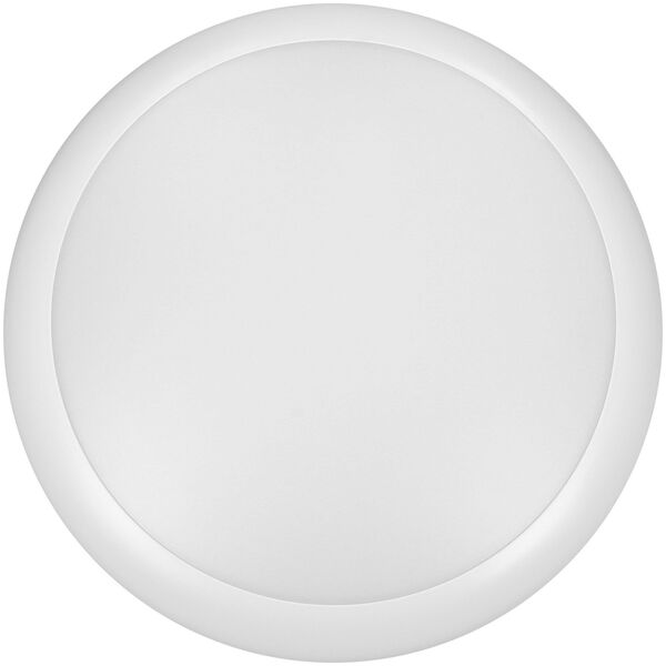 Lampa sufitowa Orno LAPIS LED 12W, plafon oświetleniowy, 800lm, IP65, 4000K, IK10, poliwęglan mleczny, biały