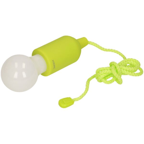 Orno Bateryjna lampka nocna na sznurku 1W LED, 3 x AAA, limonkowa