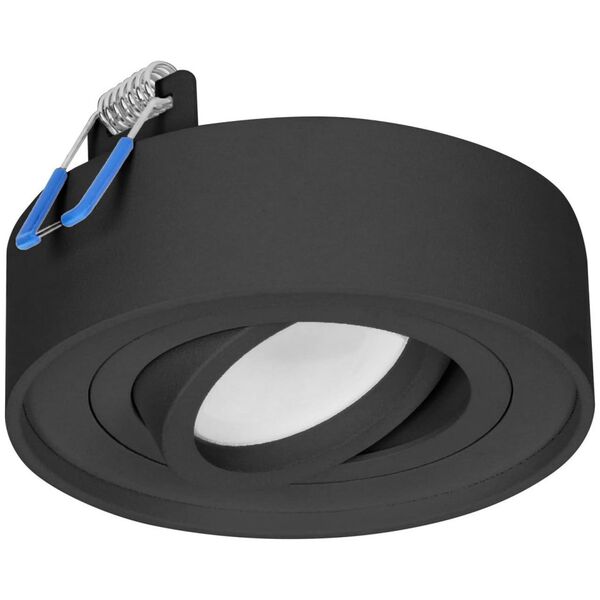 Orno SORMUS R ramka dekoracyjna oprawy punktowej, MR16/GU10 max 50W, regulowana, koło, czarna