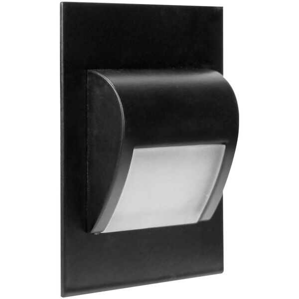 Oprawa schodowa Orno DRACO LED NEW 1,5W, oprawa schodowa podtynkowa, 12VDC, 30lm, 3000K, czarny, innowacyjny sposób montażu