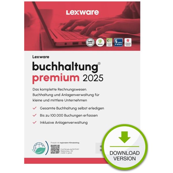 Program Lexware LEXWARE ESD buchhaltung premium 2025 unbegrenzte Laufzeit Download