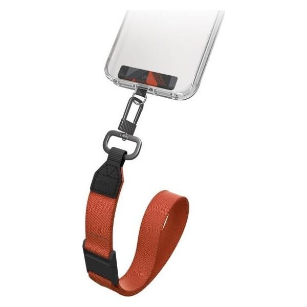 UNIQ Vista universal 2in1 phone lanyard black/amber/charcoal amber