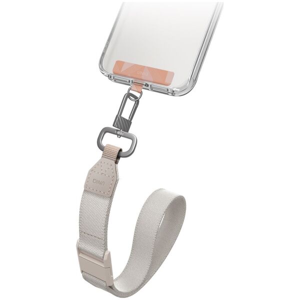UNIQ Vista universal 2in1 phone strap terracotta-beige/terracotta beige