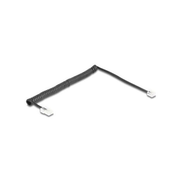 DeLOCK 88479 kabel telefoniczny 2 m Czarny