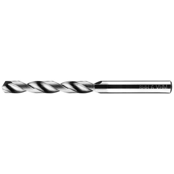 Wiertło węglikowe Baildon DIN 6537 L WK5 4 mm, VHM TiAlN, 74-36 mm