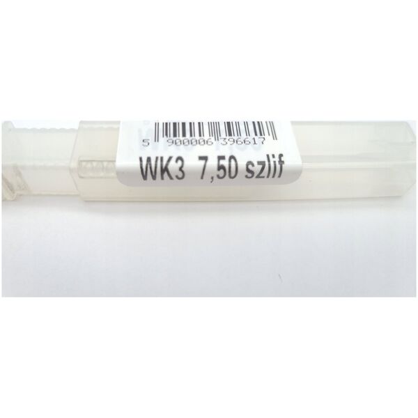 Wiertło węglikowe Baildon DIN 6537 K WK3 7,5 mm, VHM TiAlN, 79-41 mm