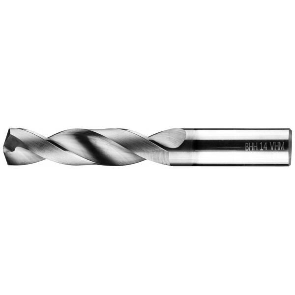 Wiertło węglikowe Baildon DIN 6537 K WK3 13,5 mm, VHM TiAlN, 107-60 mm