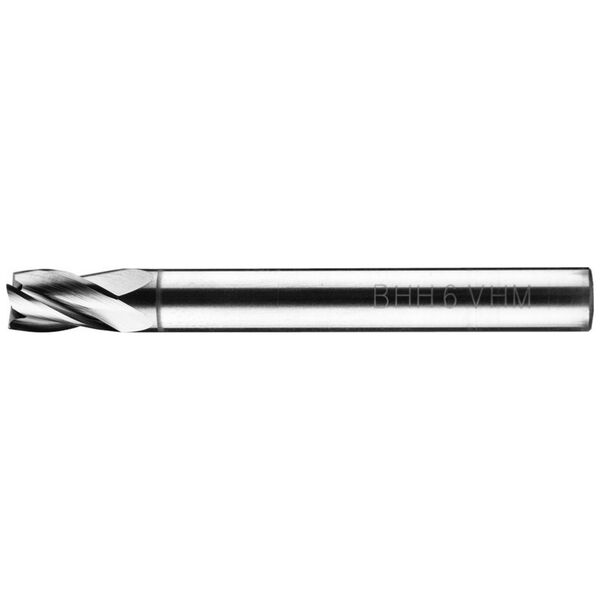 Frez węglikowy Baildon DIN 6527 K FWP4K 6 mm, VHM TiAlN, Z4, 54-7 mm