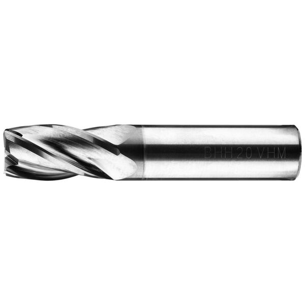Frez węglikowy Baildon DIN 6527 L FWP4L 18 mm, VHM TiAlN, Z4, 92-26 mm