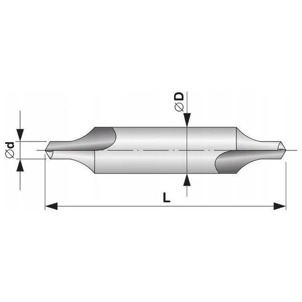 Frez węglikowy Baildon DIN 6527 K FWK4K 18 mm, VHM TiAlN, Z4, 84-18 mm