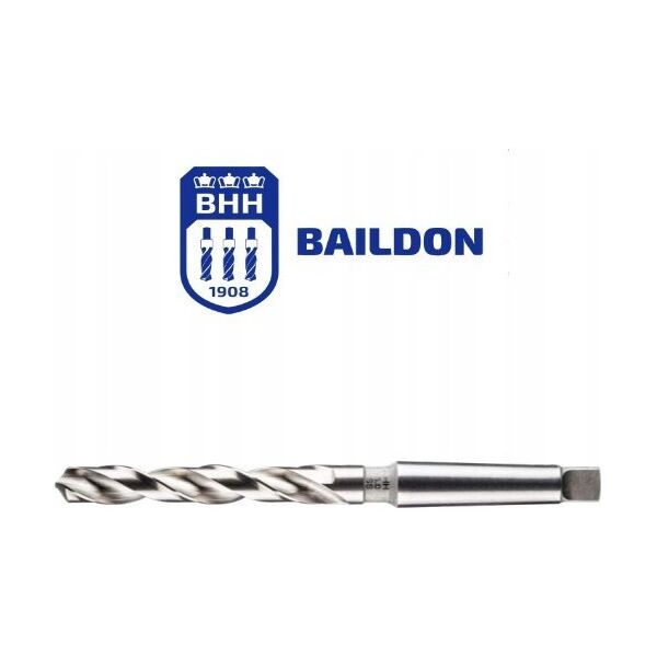 Wiertło do metalu Baildon DIN 345 RN NWKc 30,5 mm, HSS (S), 301-180 mm (chwyt MK3)