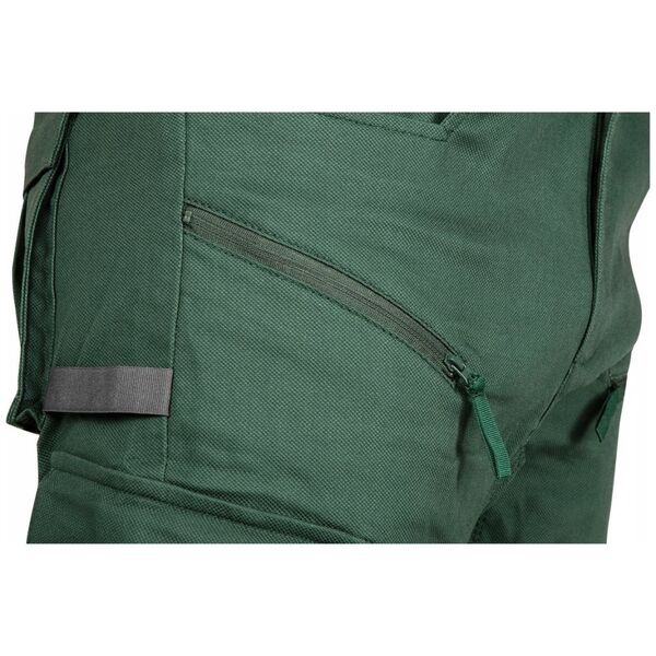 Spodnie robocze OUTDOOR, typu jogger, zielone, rozmiar XXXL