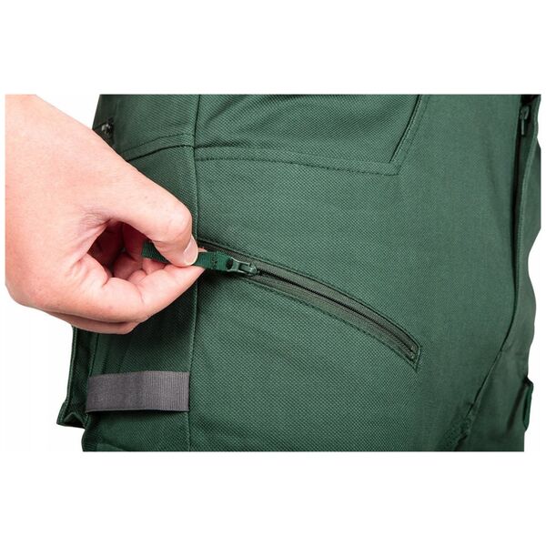 Spodnie robocze OUTDOOR, typu jogger, zielone, rozmiar XS