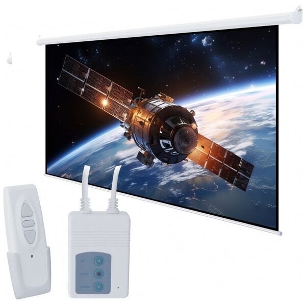 Ekran do projektora Art ART ELECTRIC SCREEN 84inch 127x170cm with remote control EA-84 4:3