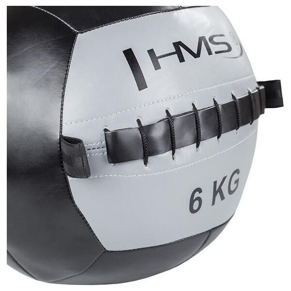 HMS Piłka do ćwiczeń Wall Ball 6kg szara (17-41-026)