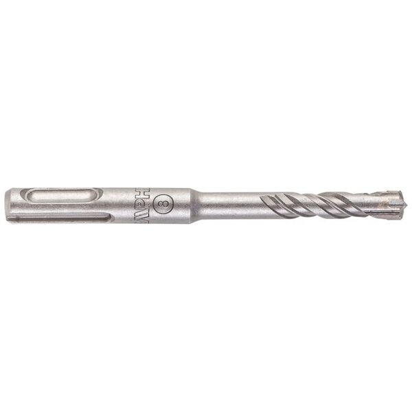 Wiertło do betonu zbrojonego SDS Plus 8 x 110 mm, quatro