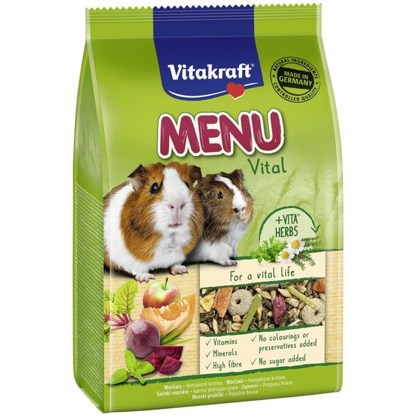 VITAKRAFT MENU VITAL 3kg karma dla świnki morskiej