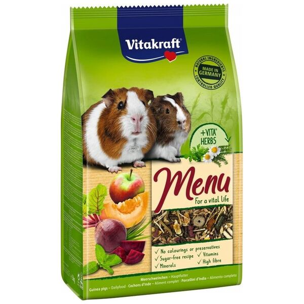 VITAKRAFT MENU VITAL 3kg karma dla świnki morskiej
