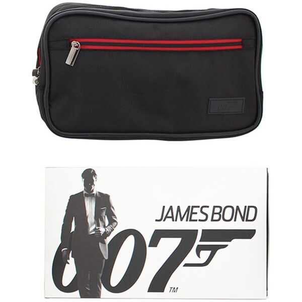 James Bond James Bond, 007, Υλικό, Τσάντα, Προϊόντα Περιποίησης, Μαύρο, Ανδρικά, 28 x 15 x 10 cm Ανδρικά 13440599 737052814087
