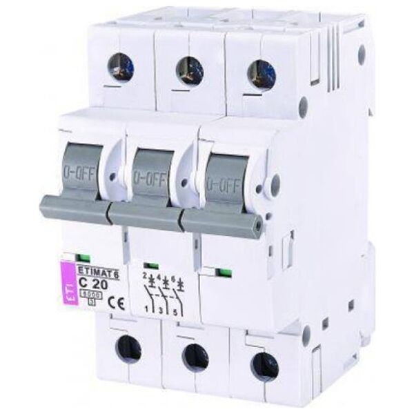 ΔΙΑΚΟΠΤΗΣ ETI 3P 6KA C-20AE 13484625 5904722947825